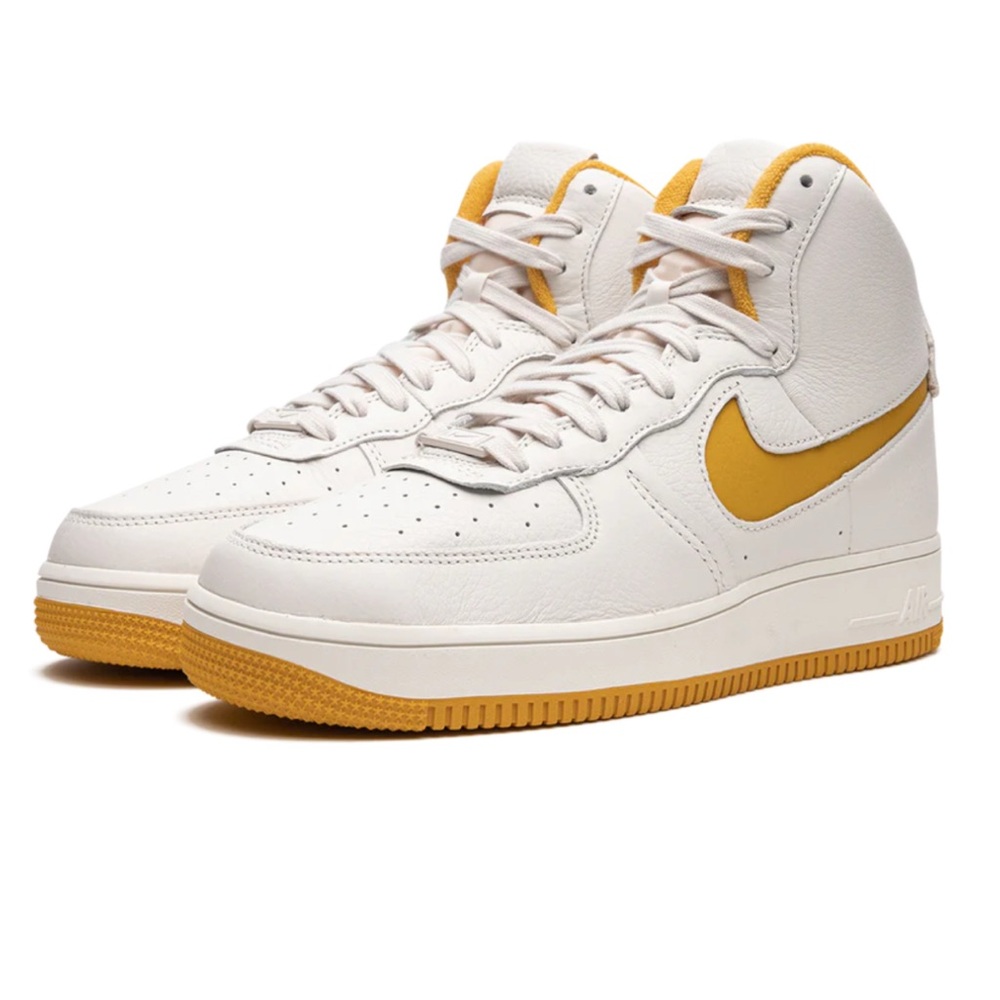 Nike Air Force 1 Sculpt Phantom/Yellow DC3590-001 Unisex Wmns Size 11.5